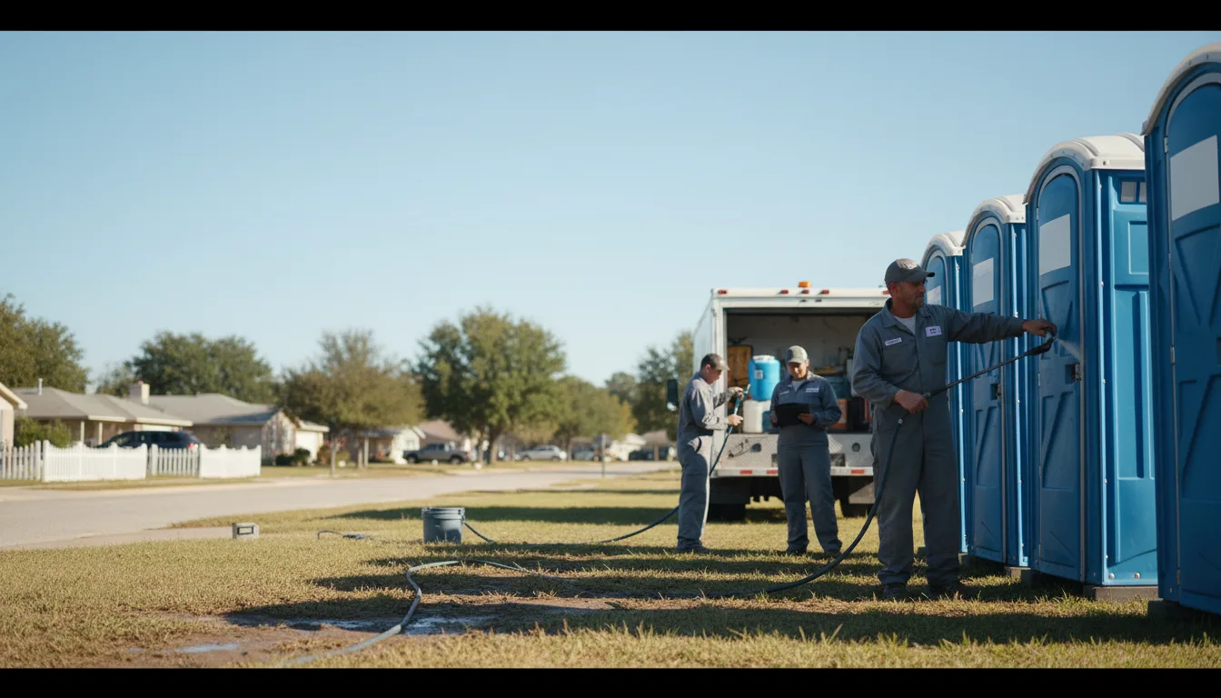 Long-Term Portable Toilet Rental in Harmony, IN near me